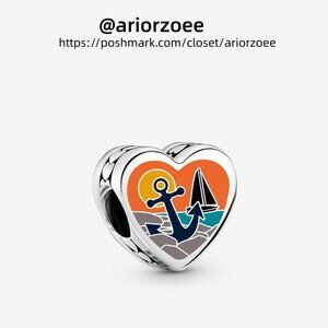 Pandora Rhode Island Heart Charm|Pendant